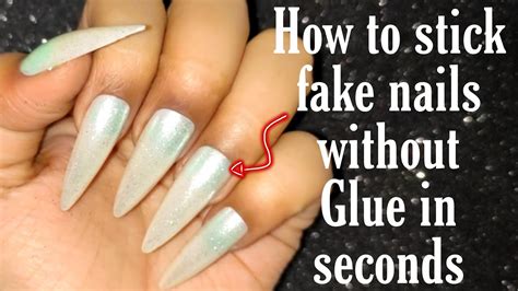 How To Make Fake Nails At Home Without Nail Glue .